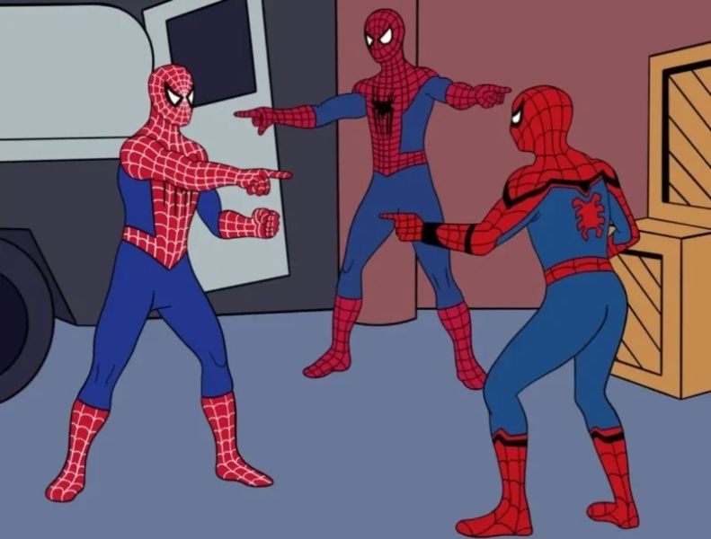 Meme spiderman là cách tuyệt vời để thể hiện sự ngạc nhiên một cách nhẹ nhàng