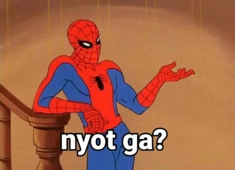Meme spiderman phản ánh những khoảnh khắc gây ngạc nhiên nhưng đầy hài hước