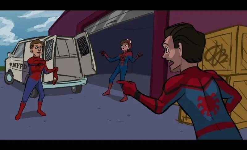 Meme spiderman là cách thú vị để thể hiện sự bất lực trong tình huống khó khăn