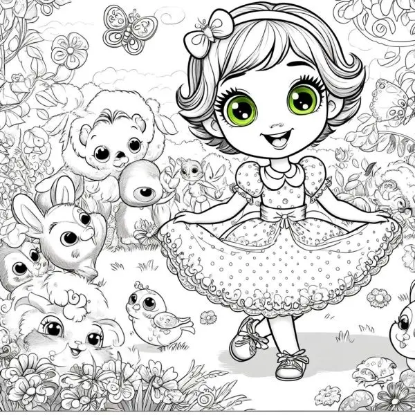 Tranh tô màu Anya ngộ nghĩnh sẽ khiến các bé cười tươi khi tô màu! Tranh tô màu Anya ngộ nghĩnh sẽ khiến các bé cười tươi khi tô màu!