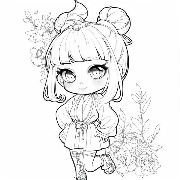 Tô màu Anya chibi dễ thương với những đường nét sinh động, phù hợp mọi lứa tuổi! Tô màu Anya chibi dễ thương với những đường nét sinh động, phù hợp mọi lứa tuổi!