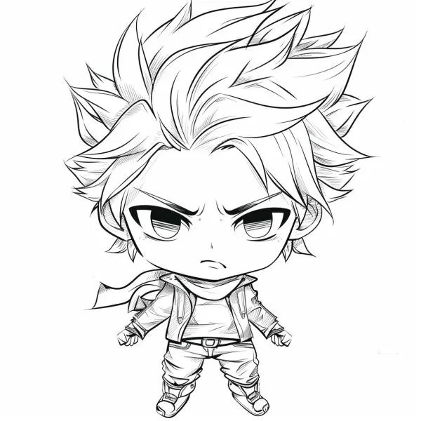 Khám phá tranh tô màu Gojo cực chất cho bé và fan anime.