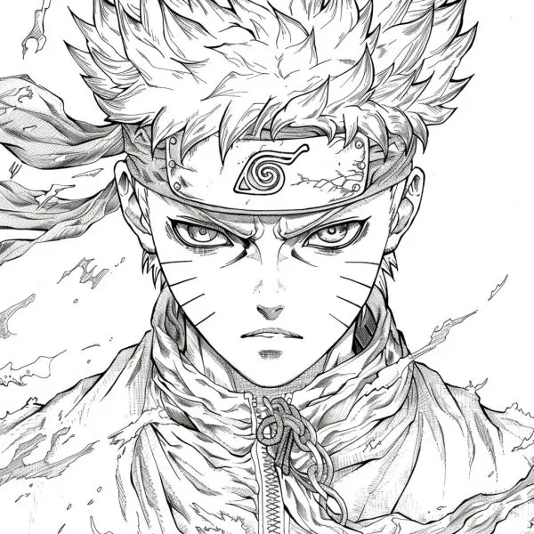 Tô màu Gojo – cách thú vị để bé yêu học về nhân vật anime.
