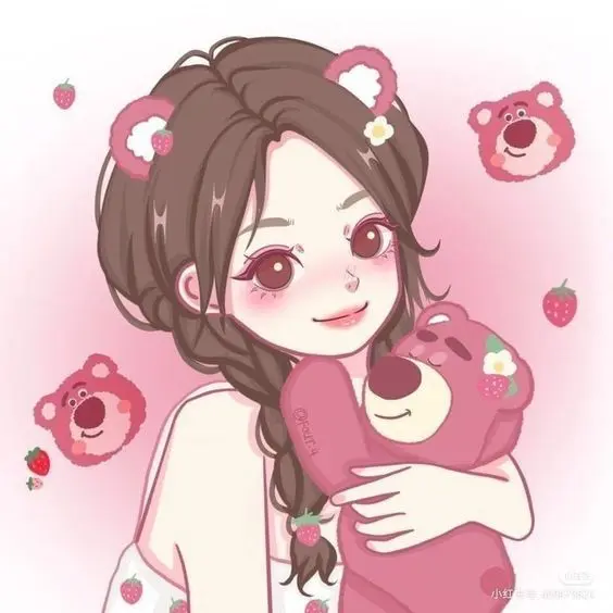 Ảnh avatar gấu dâu, làm sáng bừng không gian mạng xã hội của bạn Ảnh avatar gấu dâu, làm sáng bừng không gian mạng xã hội của bạn