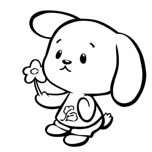 Bé sẽ yêu thích bộ tranh tô màu Pochacco mới lạ và hấp dẫn
