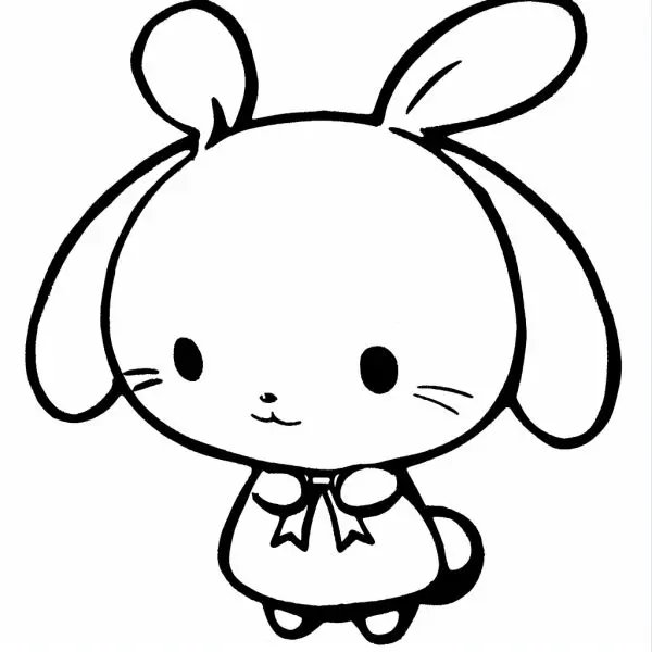 Gợi ý bộ tranh tô màu Pochacco giúp bé phát triển tư duy