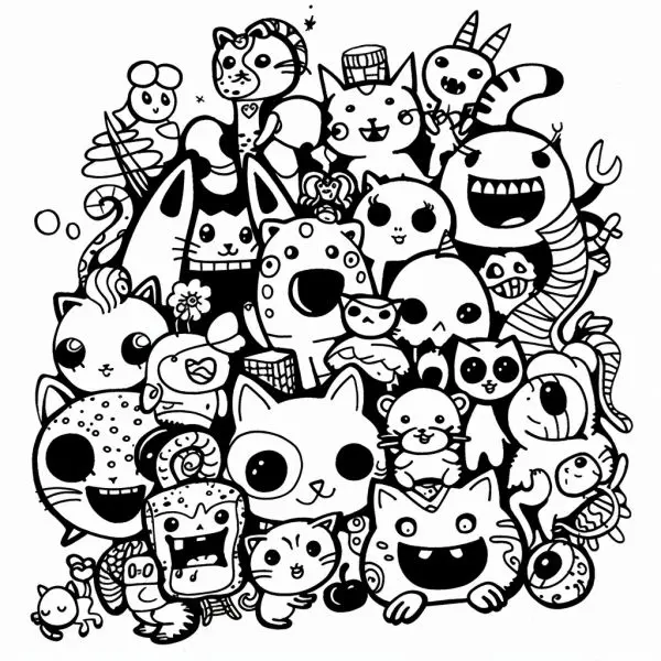 Tô màu doodle – Hoạt động nghệ thuật giúp bé yêu phát huy tài năng. Tô màu doodle – Hoạt động nghệ thuật giúp bé yêu phát huy tài năng.