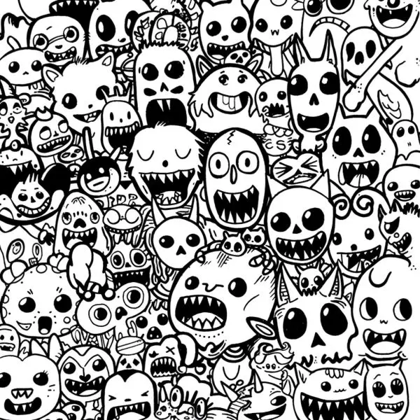 Bé yêu sẽ hào hứng với tranh tô màu doodle dễ thương và sáng tạo. Bé yêu sẽ hào hứng với tranh tô màu doodle dễ thương và sáng tạo.