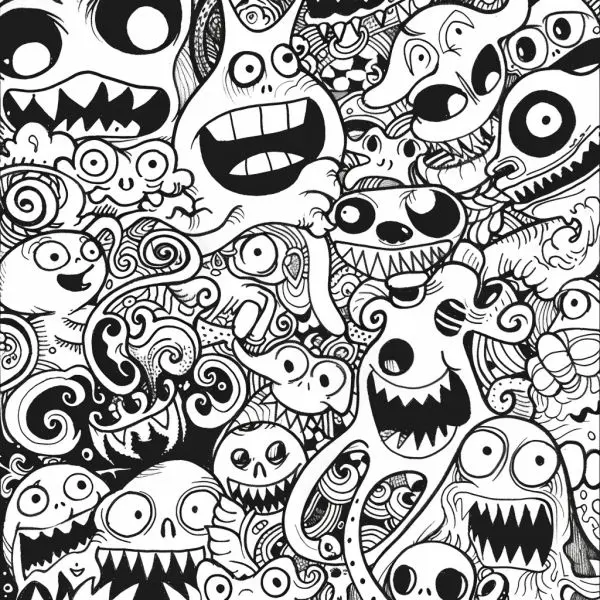 Bé yêu sẽ thích thú với bộ tranh tô màu doodle đầy sắc màu và dễ thương. Bé yêu sẽ thích thú với bộ tranh tô màu doodle đầy sắc màu và dễ thương.