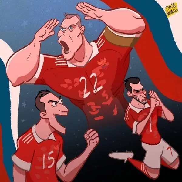 Ảnh chibi Manchester United cùng biểu cảm hào hứng