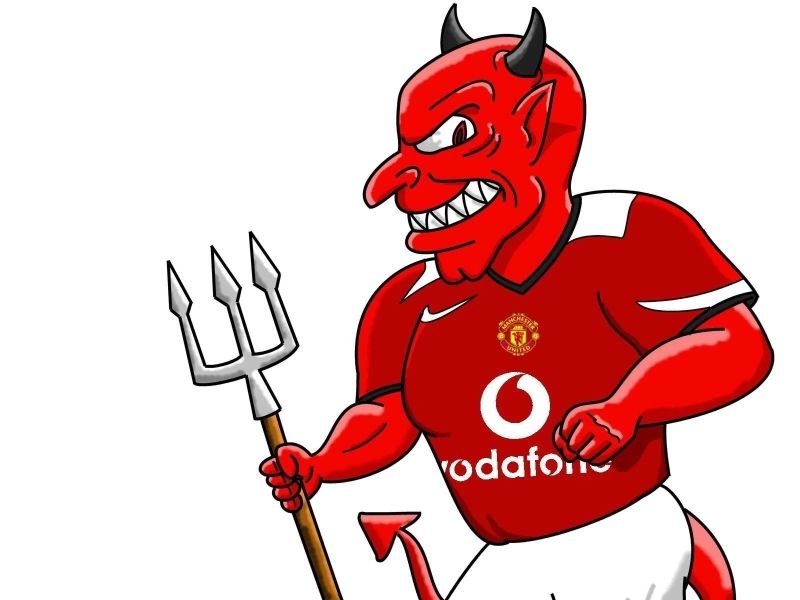 Ảnh chibi Manchester United cầu thủ sút penalty