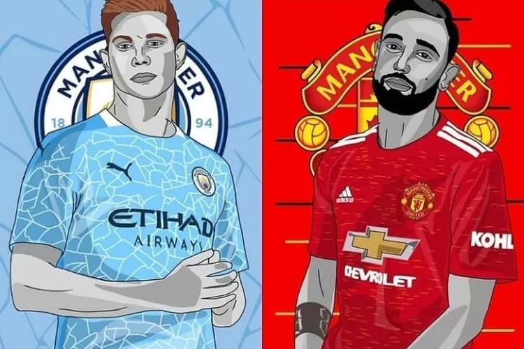 Ảnh chibi Manchester United với áo đấu số 7 huyền thoại