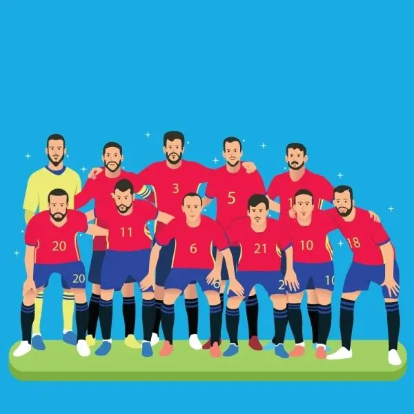 Ảnh chibi Manchester United cùng nụ cười chiến thắng