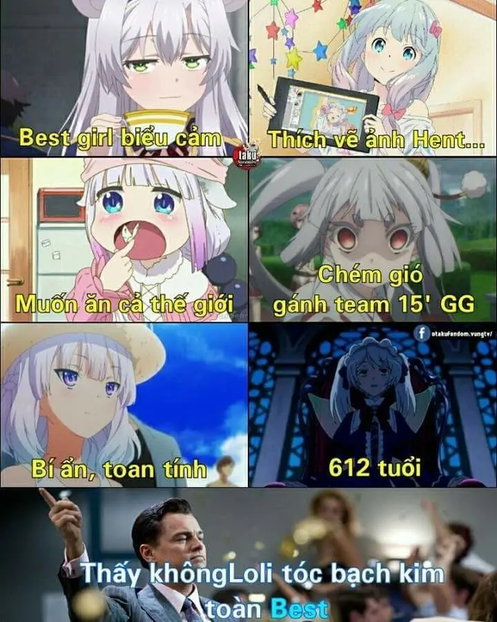 Meme anime hài hước khiến ai cũng bật cười
