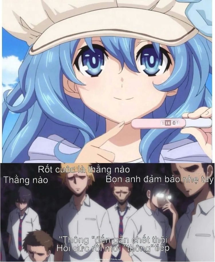 Meme anime hài hước giúp ngày tươi mới