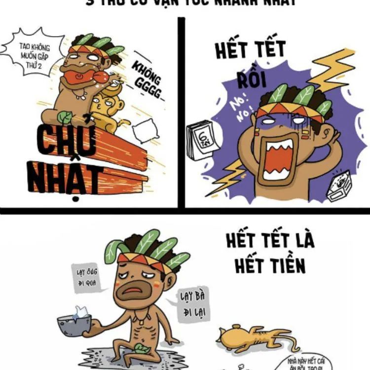 Meme hết tiền mang lại tiếng cười sảng khoái