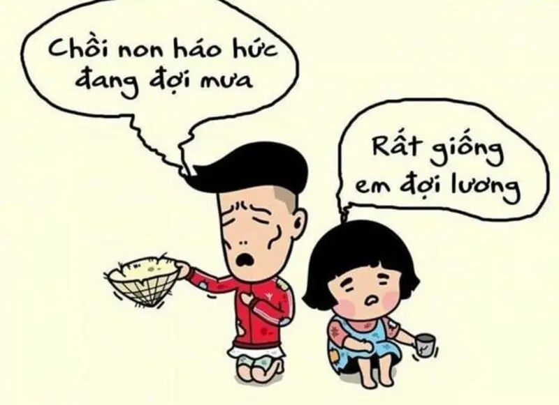 Meme hết tiền khiến mọi người bật cười