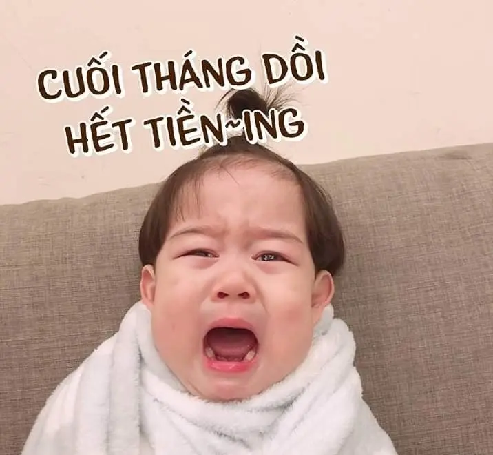 Meme hết tiền khiến mọi người cười nghiêng ngả