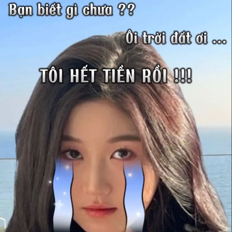 Meme hết tiền gây tiếng cười với tình huống khó xử