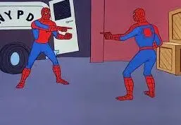 Meme người nhện hài hước và thú vị