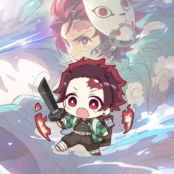 Ảnh Kimetsu Yaiba chibi của Tanjiro Kamado đáng yêu Ảnh Kimetsu Yaiba chibi của Tanjiro Kamado đáng yêu