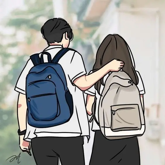 Phong cách lãng mạn với avatar ảnh cặp đôi che mặt đáng yêu Phong cách lãng mạn với avatar ảnh cặp đôi che mặt đáng yêu