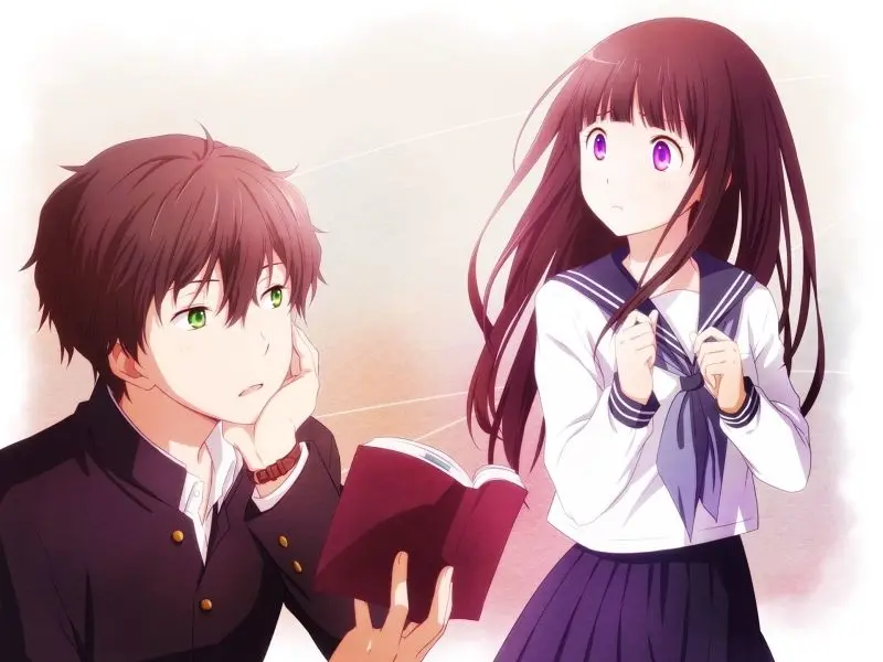 Làm sáng bừng trang cá nhân với avatar ảnh đôi Hyouka dễ thương Làm sáng bừng trang cá nhân với avatar ảnh đôi Hyouka dễ thương