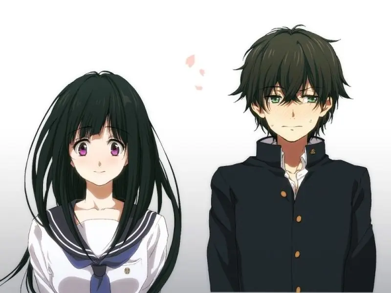 Phong cách anime đầy mê hoặc cùng avatar ảnh đôi Hyouka Phong cách anime đầy mê hoặc cùng avatar ảnh đôi Hyouka
