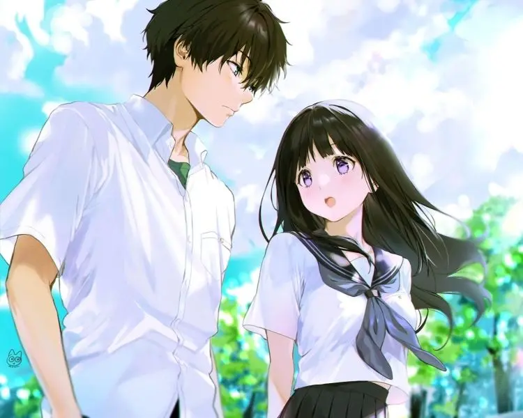 Làm mới trang cá nhân với avatar ảnh đôi Hyouka đẹp cuốn hút Làm mới trang cá nhân với avatar ảnh đôi Hyouka đẹp cuốn hút