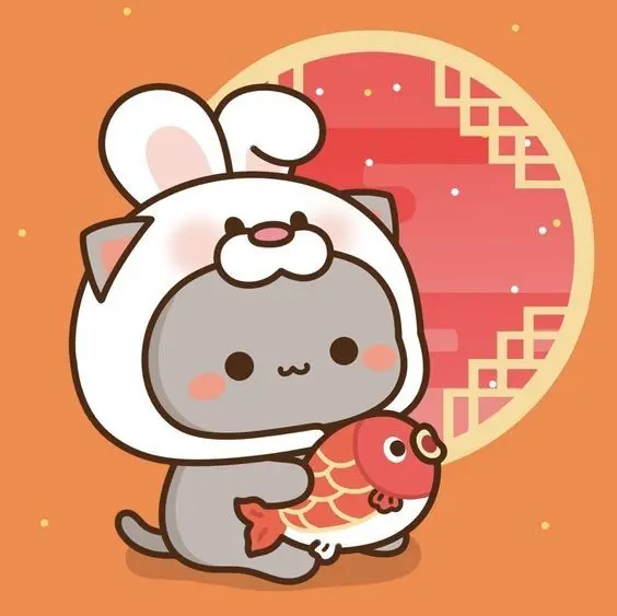Hình ảnh avatar tết mèo cute, mang không khí Tết rộn ràng. Hình ảnh avatar tết mèo cute, mang không khí Tết rộn ràng.