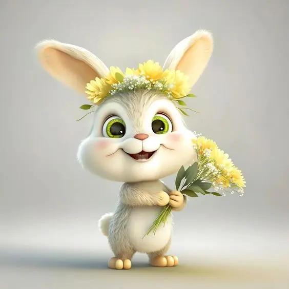 Hình ảnh thỏ hoạt hình đáng yêu, phù hợp cho mọi độ tuổi. Hình ảnh thỏ hoạt hình đáng yêu, phù hợp cho mọi độ tuổi.