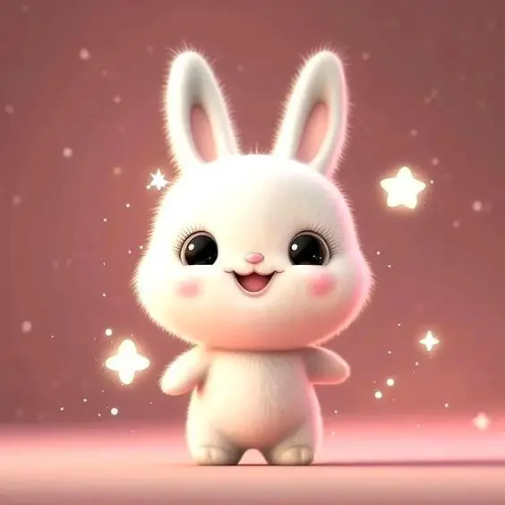 Chú thỏ hoạt hình bên chú gấu teddy, lựa chọn lý tưởng cho avatar. Chú thỏ hoạt hình bên chú gấu teddy, lựa chọn lý tưởng cho avatar.