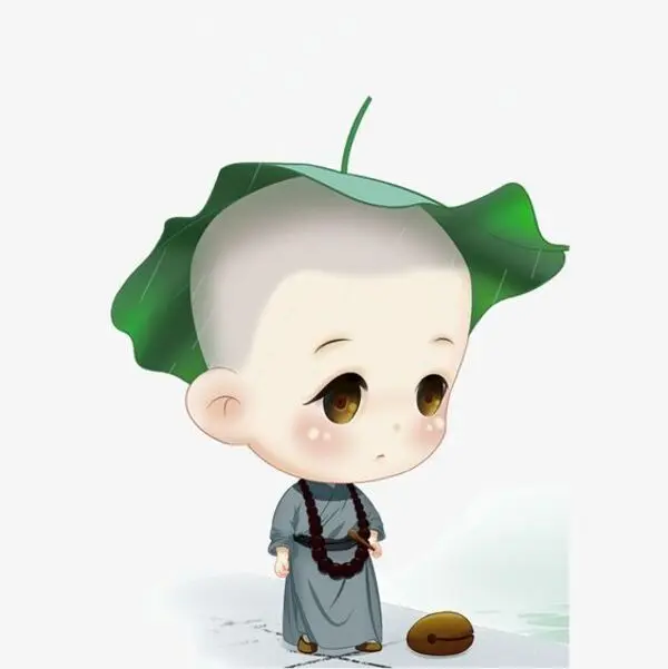 Hình ảnh chú tiểu độc đáo, biểu tượng cho sự yên bình. Hình ảnh chú tiểu độc đáo, biểu tượng cho sự yên bình.