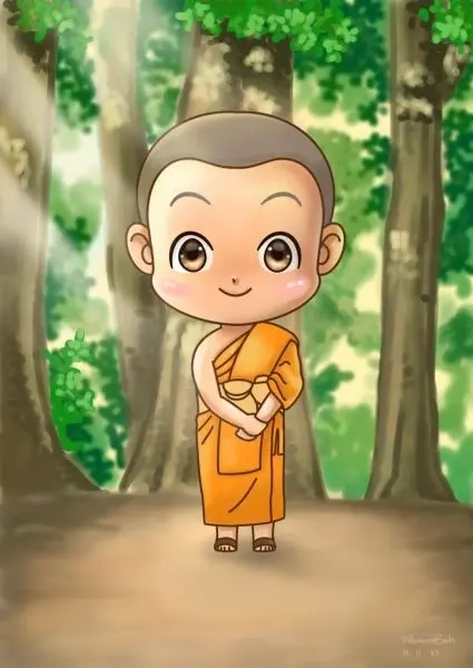 Avatar chú tiểu dễ thương, làm nổi bật phong cách sống tĩnh lặng. Avatar chú tiểu dễ thương, làm nổi bật phong cách sống tĩnh lặng.