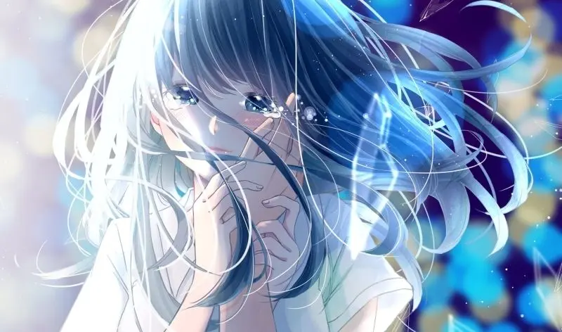 Nổi bật trên Instagram với avatar sad girl anime đầy thu hút