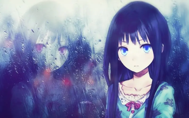 Phong cách u buồn với avatar sad girl anime cuốn hút