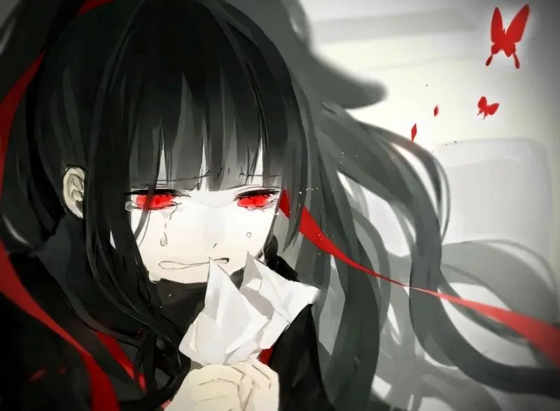 Tăng tương tác mạng xã hội với avatar sad girl anime nghệ thuật