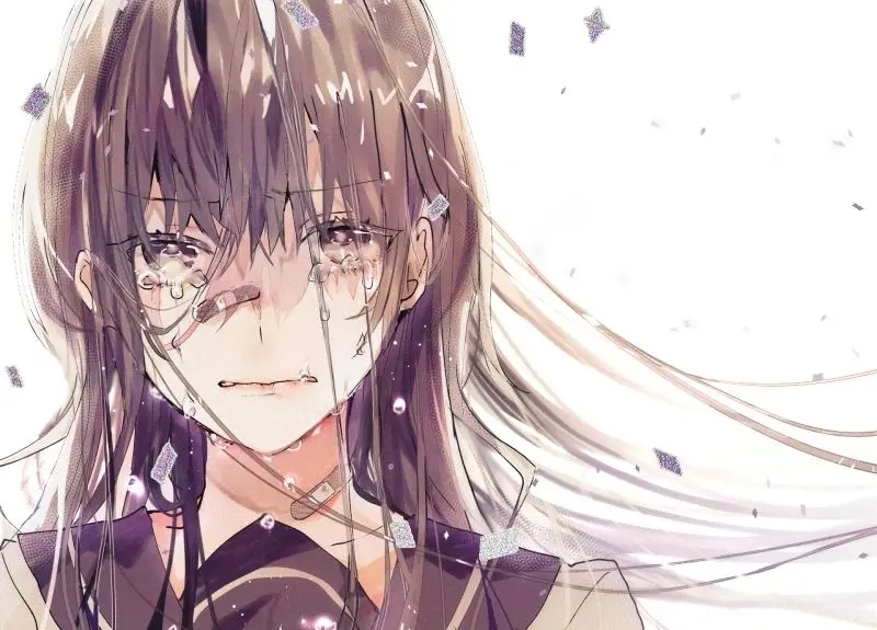 Làm sáng bừng ngày buồn với avatar sad girl anime cực kỳ nghệ thuật
