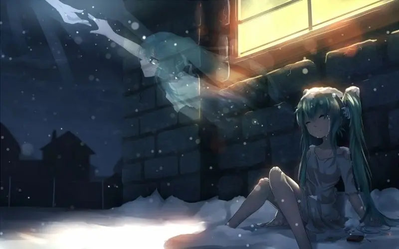 Thể hiện tâm trạng qua avatar sad girl anime độc đáo
