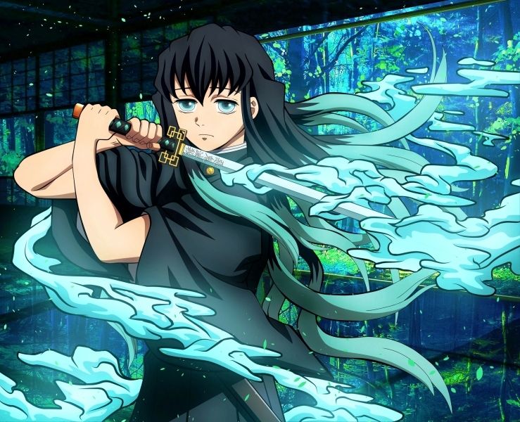 Avatar Tokito cầm thanh gươm với dáng vẻ trầm tư. Avatar Tokito cầm thanh gươm với dáng vẻ trầm tư.