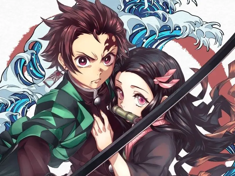 Hình ảnh Tanjiro và Nezuko bên nhau, tình anh em gắn bó. Hình ảnh Tanjiro và Nezuko bên nhau, tình anh em gắn bó.