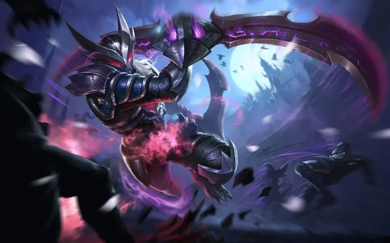 Ảnh Liên Quân chibi Nakroth trong trang phục quỷ kiếm Ảnh Liên Quân chibi Nakroth trong trang phục quỷ kiếm