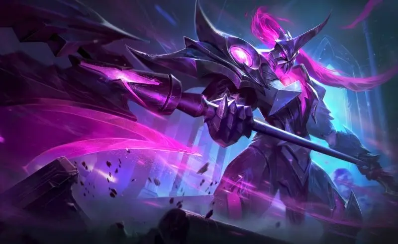 Ảnh Liên Quân chibi Nakroth với thanh kiếm phát sáng Ảnh Liên Quân chibi Nakroth với thanh kiếm phát sáng
