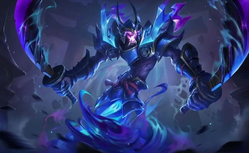 Ảnh Liên Quân chibi Nakroth với hiệu ứng kiếm phát sáng Ảnh Liên Quân chibi Nakroth với hiệu ứng kiếm phát sáng