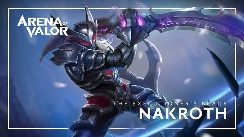 Ảnh Liên Quân chibi Nakroth đứng giữa khung cảnh địa ngục Ảnh Liên Quân chibi Nakroth đứng giữa khung cảnh địa ngục
