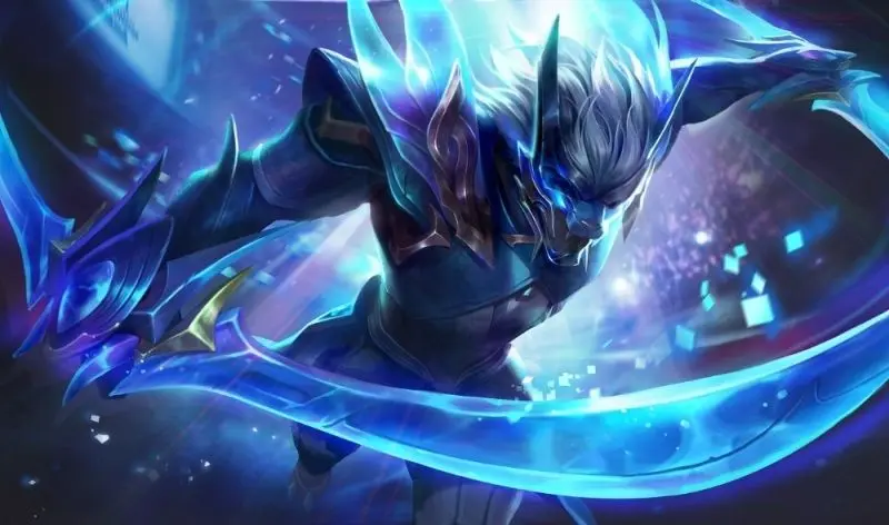 Ảnh Liên Quân chibi Nakroth với đôi lưỡi kiếm đặc trưng Ảnh Liên Quân chibi Nakroth với đôi lưỡi kiếm đặc trưng