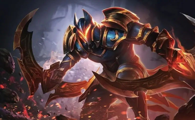 Ảnh Liên Quân chibi Nakroth trong trang phục Tướng Quân Địa Ngục Ảnh Liên Quân chibi Nakroth trong trang phục Tướng Quân Địa Ngục