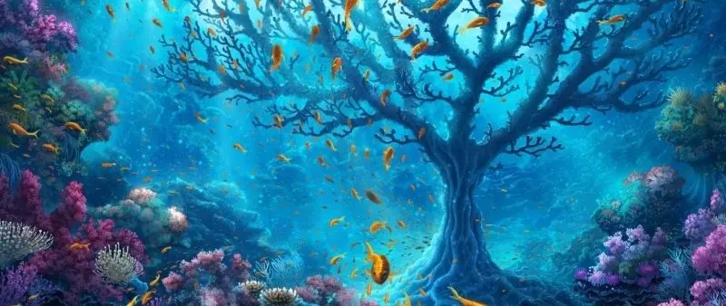 Cận cảnh rặng san hô dưới biển, không gian sống động và huyền bí Cận cảnh rặng san hô dưới biển, không gian sống động và huyền bí