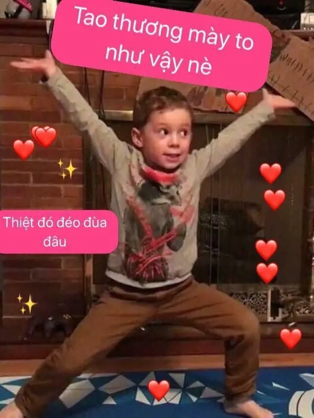 Meme chế thú vị tạo cảm giác vui vẻ
