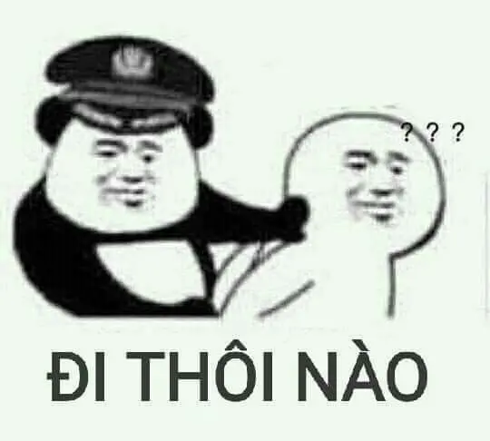 Meme công an bắt người hài hước